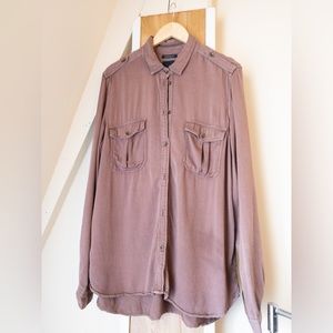 American Eagle Boyfriend Fit Button Up